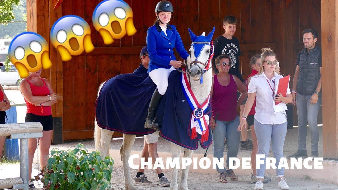 JE SUIS CHAMPIONNE DE FRANCE !!!