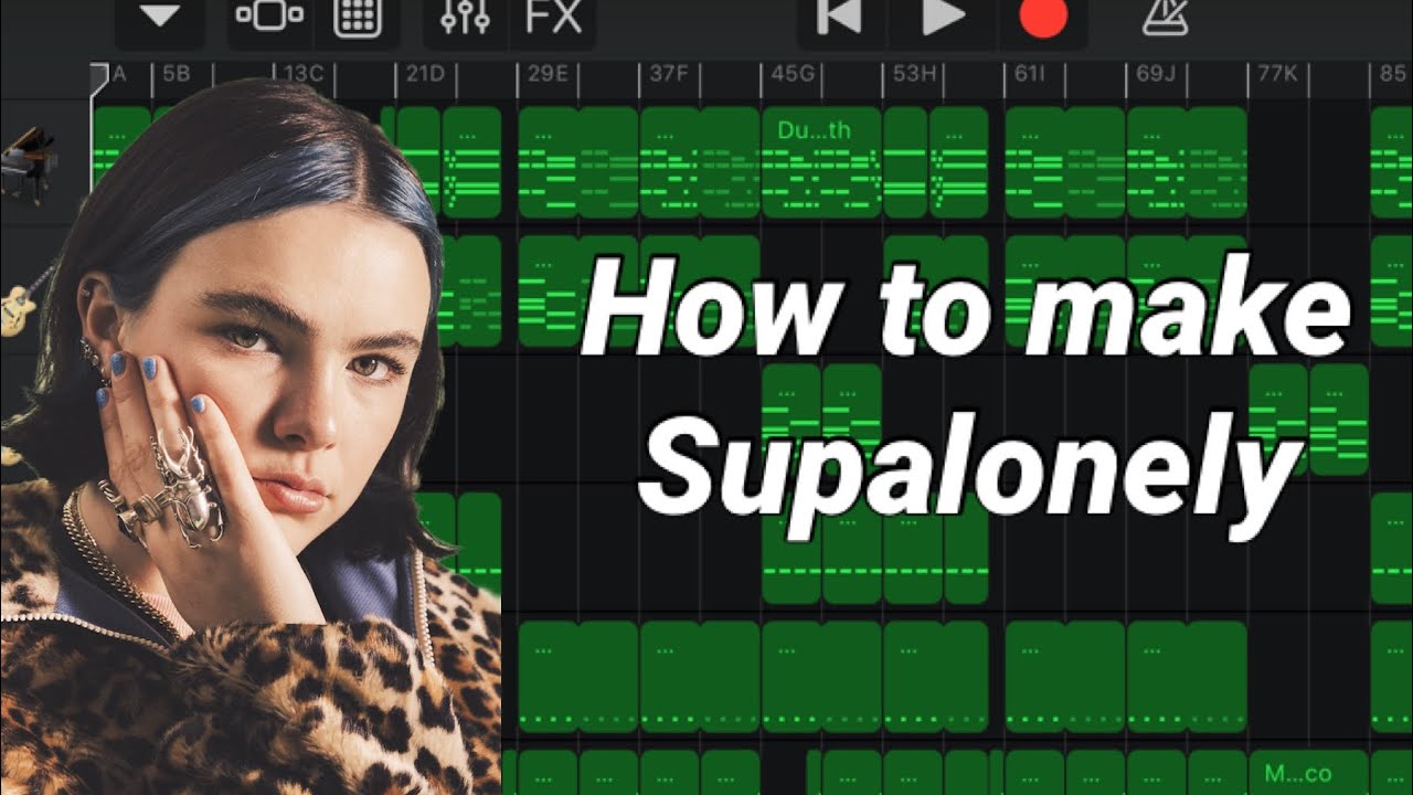 How to make SUPALONELY on iPhone | Garageband Tutorial