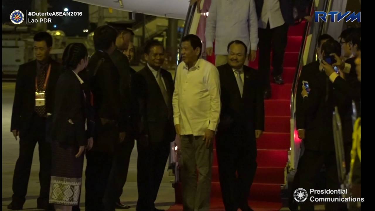 Arrival at Wattay International Airport 9/5/2016