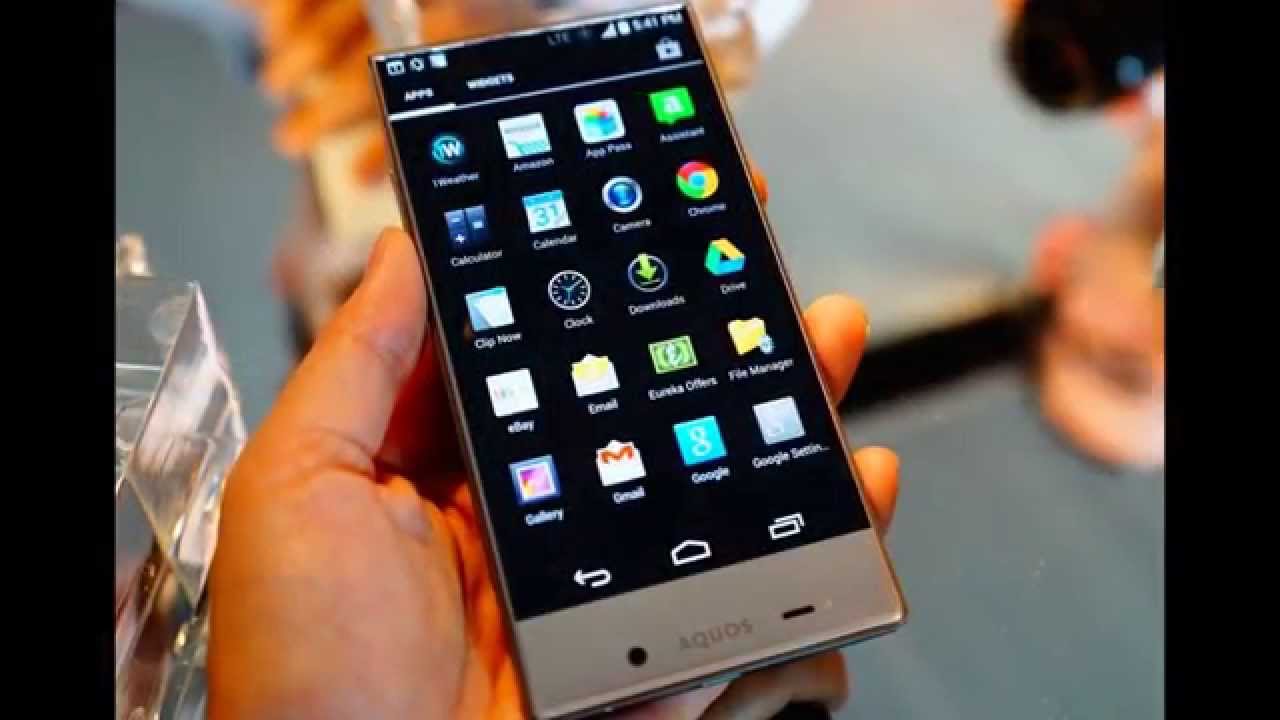 Review Sharp Aquos Crystal Smartphone  [ OFFICIAL VIDEO ]