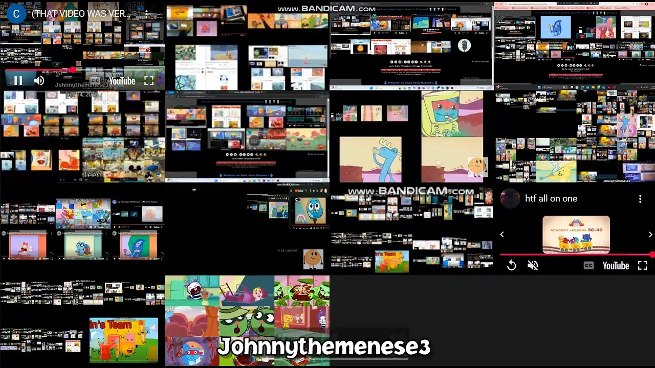 (TOO MUCH VERY LOUDLY EARRAPED) up to faster SpongeBob parison to happy tree friends (HTF)