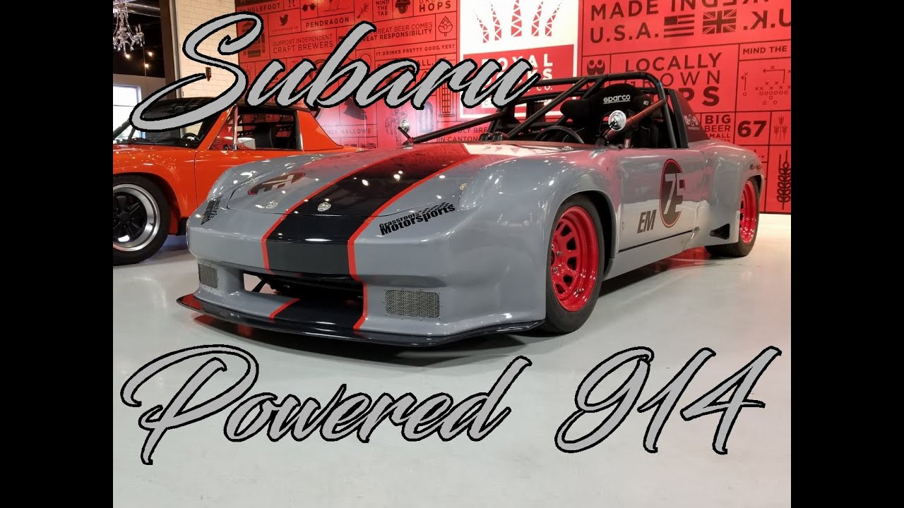 EJ20 Subaru powered 1975 914 Porsche auto x