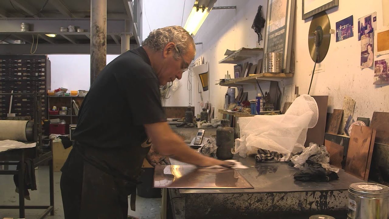 Tirage d'une eau-forte