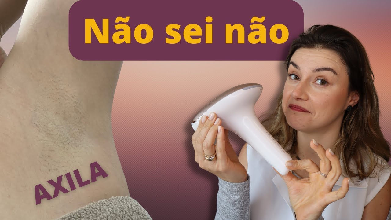 Depilação a laser em casa com a Esteticista