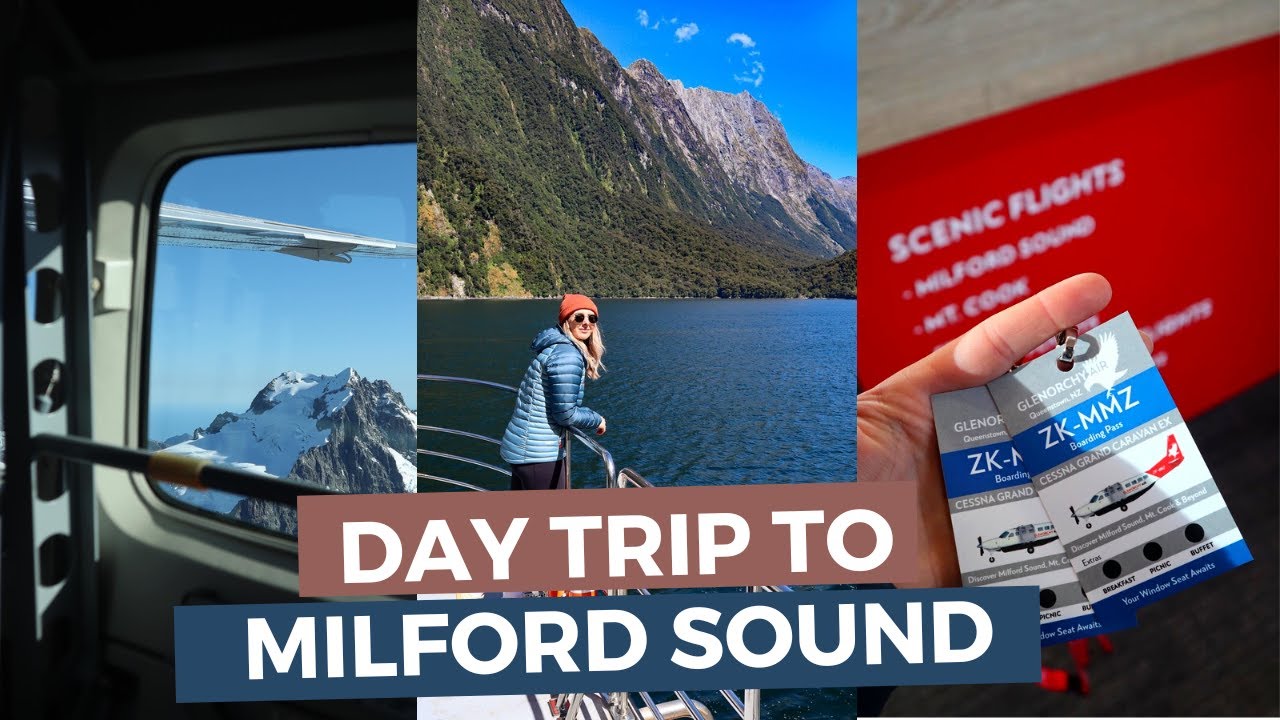 A BUCKET LIST day trip from Queenstown to Milford Sound Fly & Cruise | VLOG (36)