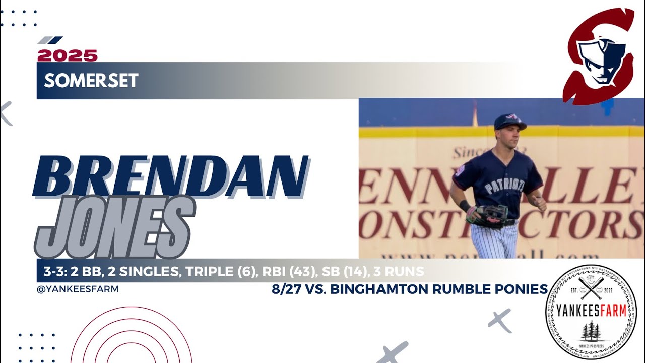 Brendan Jones Vs. Binghamton Rumble Ponies 8/27/25