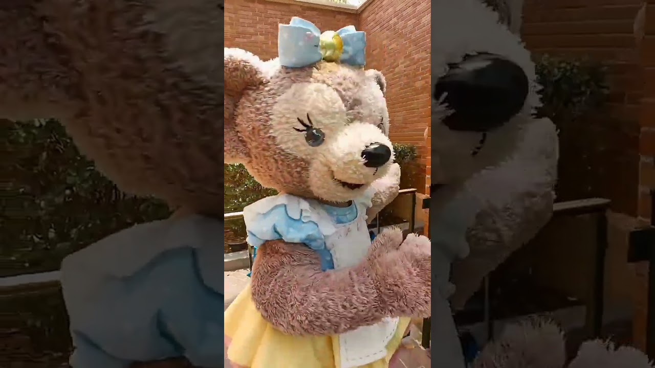Disney Bear Duffy shuts ShellieMay out~hahaha~