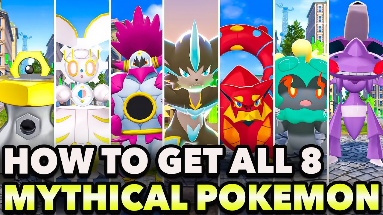 How to Get ALL 8 Mythical Pokémon in Legends Z-A (Mega Dimension)