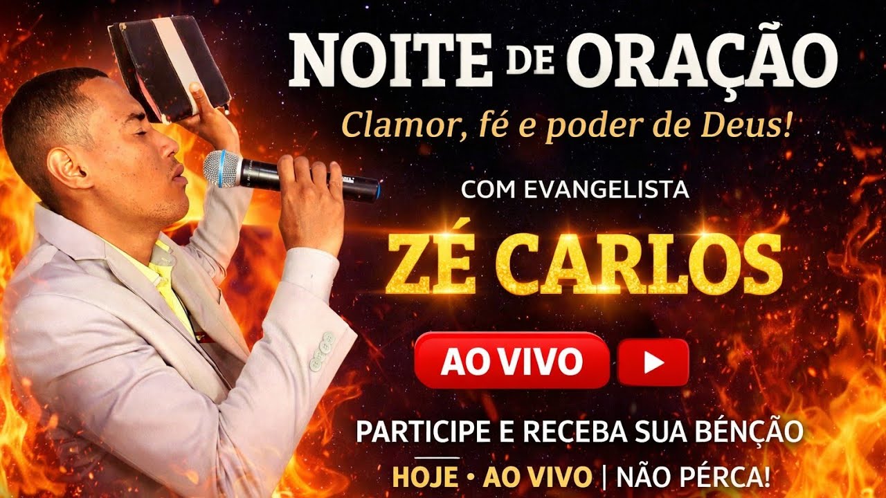 👏🏻🩸NOITE DE ORAÇÃO 🔴🙏🏻✅