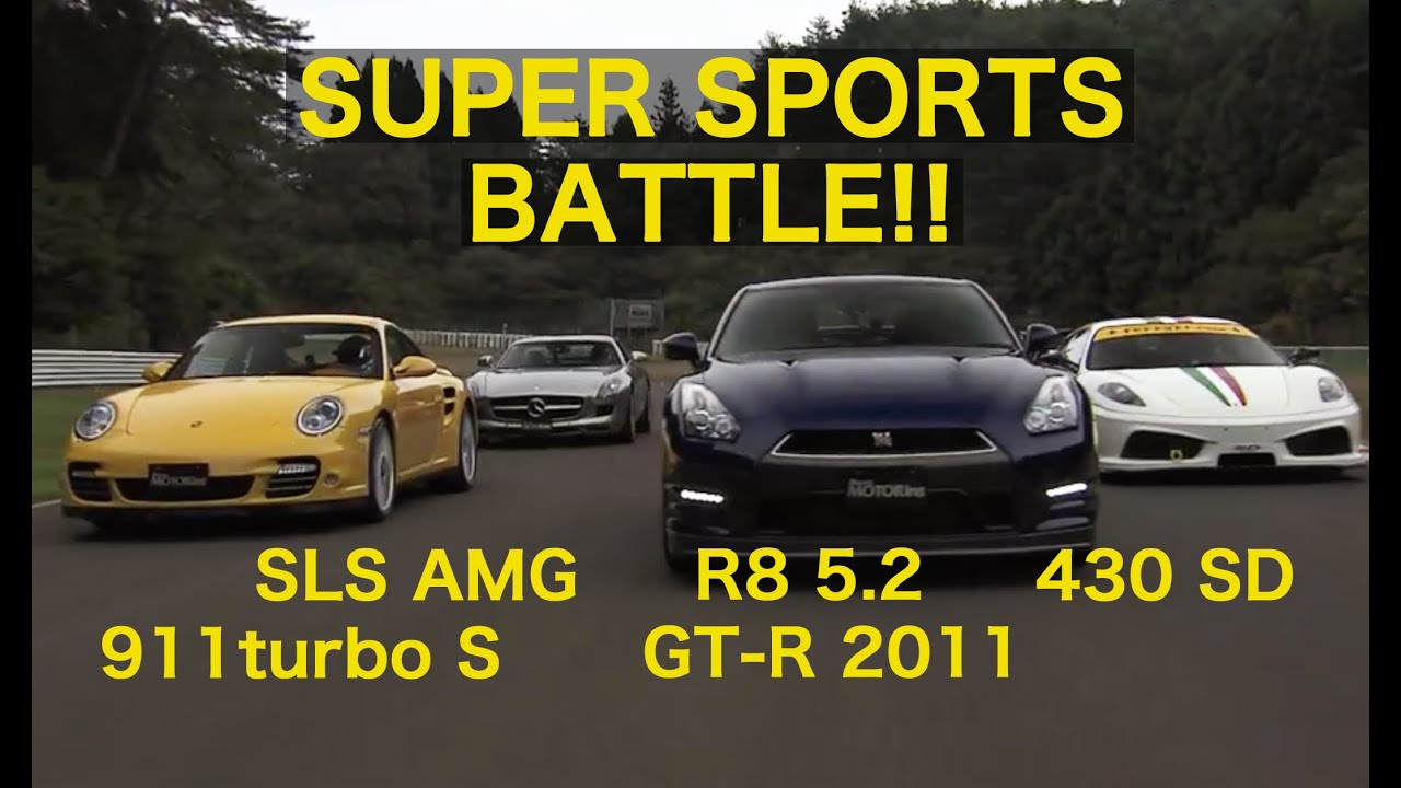 【EnglishSUB】スーパースポーツバトル in SUGO【Best MOTORing】
