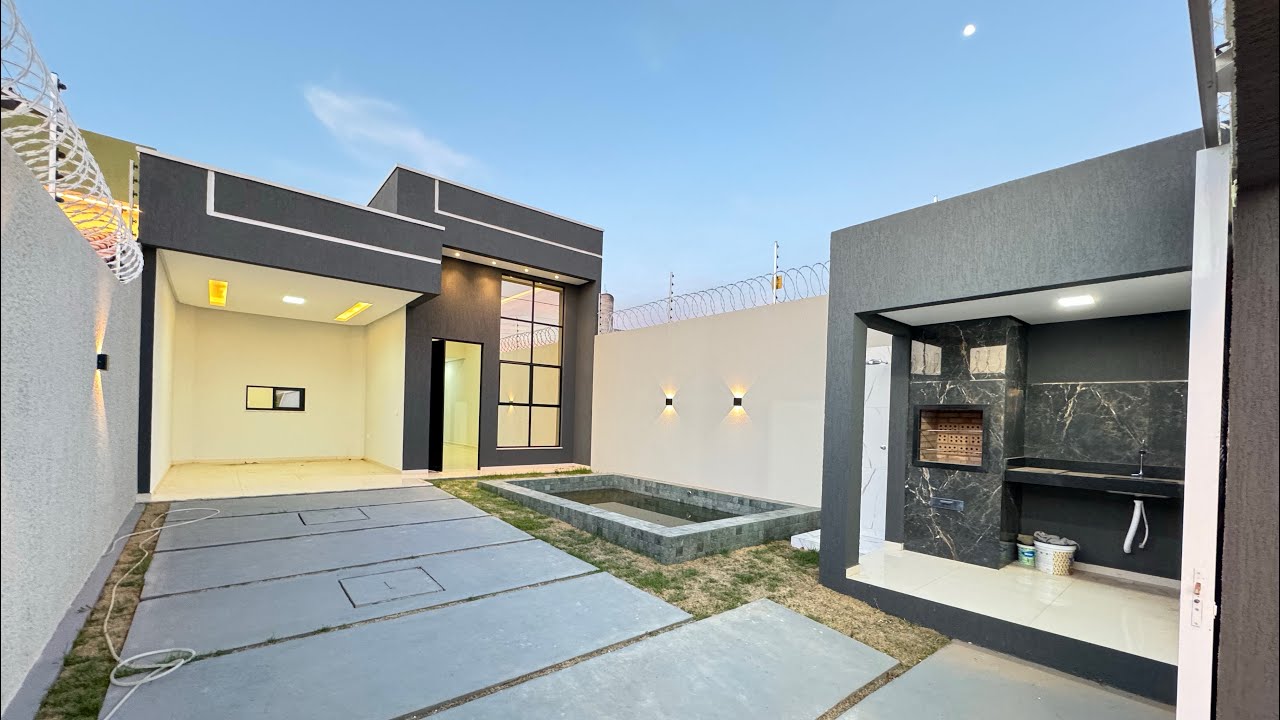 CASA TÉRREA COM PISCINA R$ 350 MIL REAIS | ENTRADA DE R$ 30.000,00