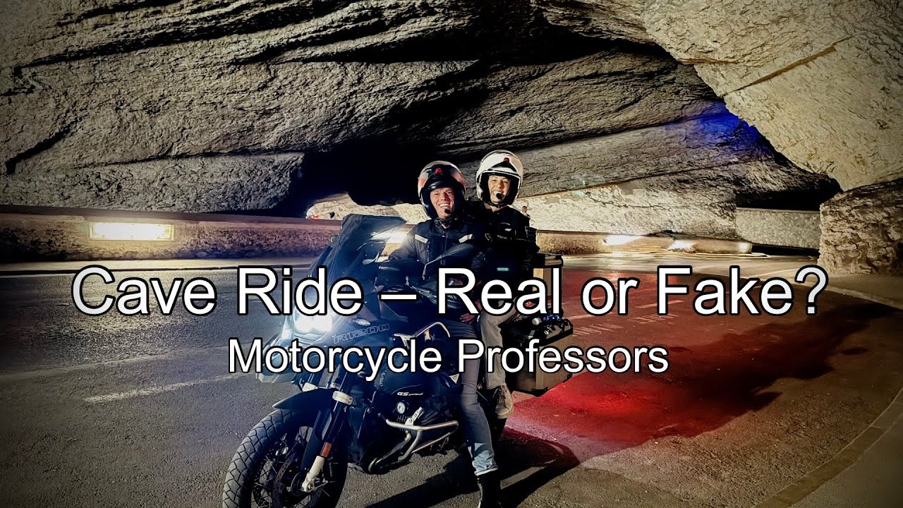 Prehistoric Cave in France - Motorcycle Professors