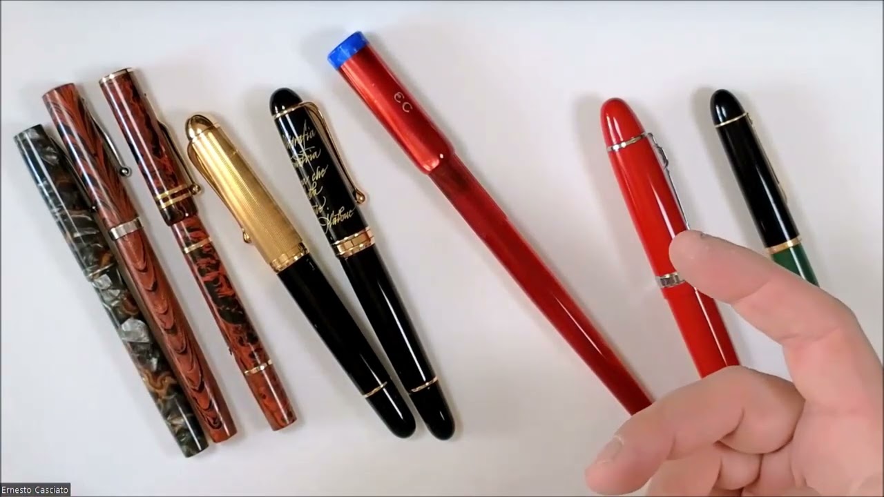 Tutta la verità sui pennini stilografici flex - Ernesto Casciato - C.S.R. Fountain Pen