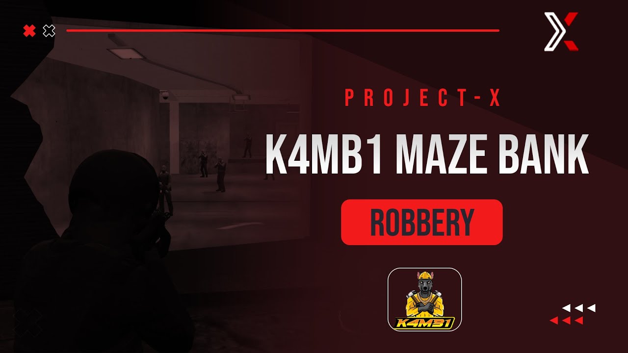 FiveM K4MB1 Maze Bank Robbery - QB | QBOX | ESX | Custom