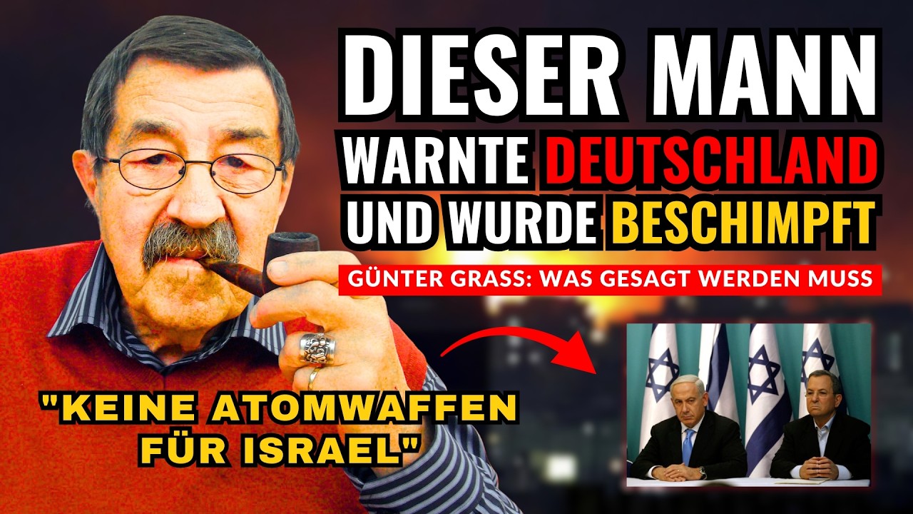 GÜNTER GRASS: Iran-Krieg, nukleares Israel und der Antisemitismus-Vorwurf | KEIN KOMMENTAR