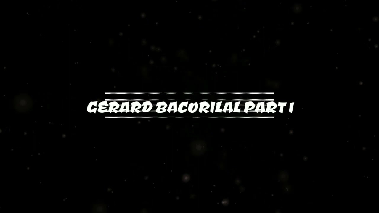 DJ RÉ MIX GERARD BACORILAL PART 1