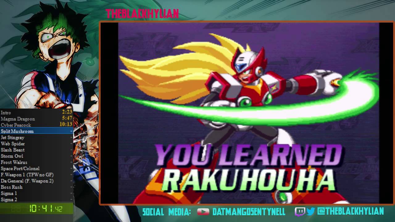Mega Man X4 [PS3] 100% Zero RTA - 1:13:12