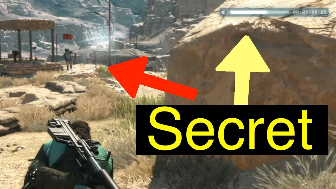 MGSV: Phantom Pain - Bait Bottle and Animal Sound Tricks (Metal Gear Solid 5)