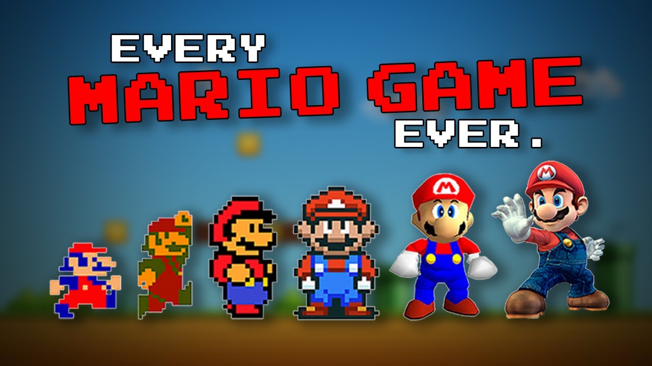 Every Mario Game Ever