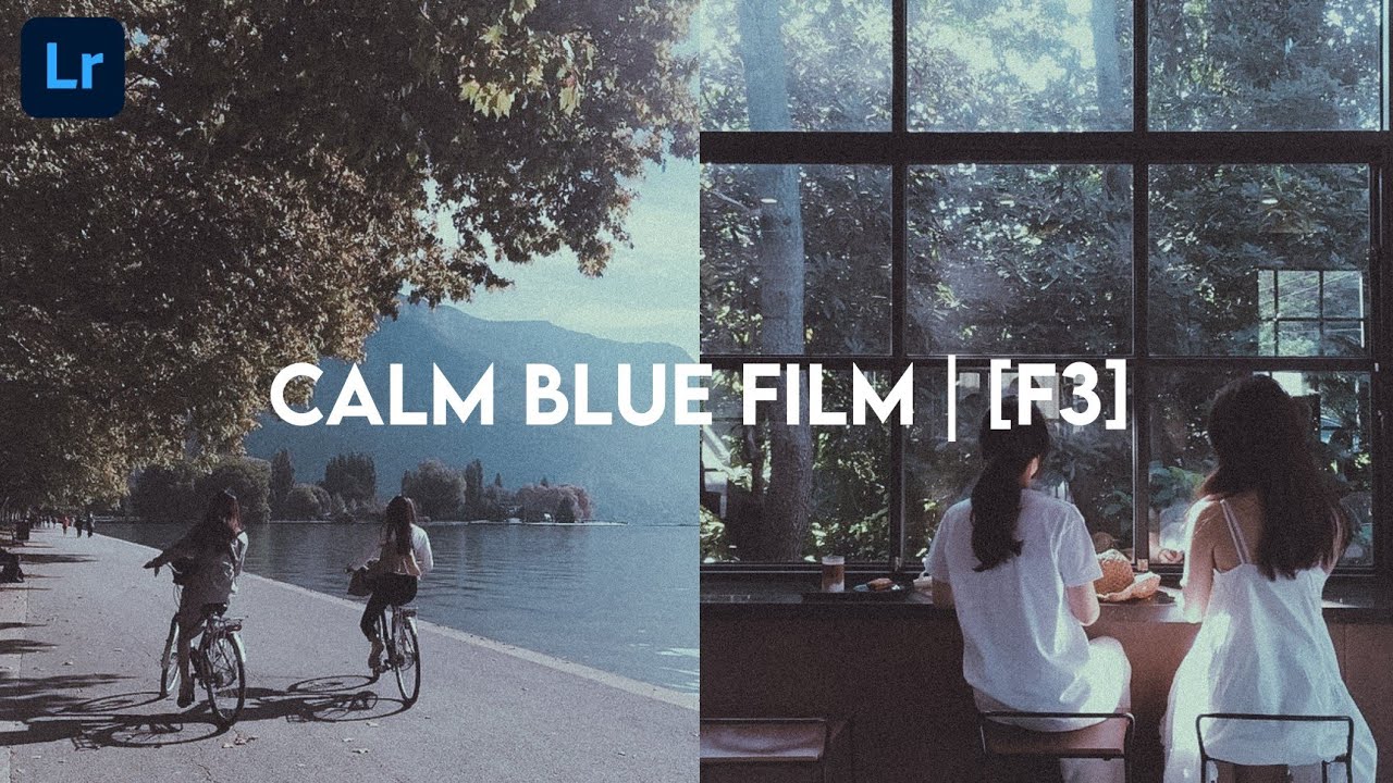 Calm Blue Film Preset [F3] | Free Lightroom Mobile Presets DNG | Lightroom Mobile Editing Tutorial