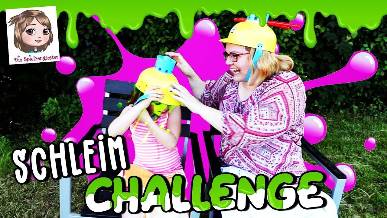 SCHLEIM ROULETTE CHALLENGE 💦 Mama vs. Tochter 💦 Party-Spiel für den Garten