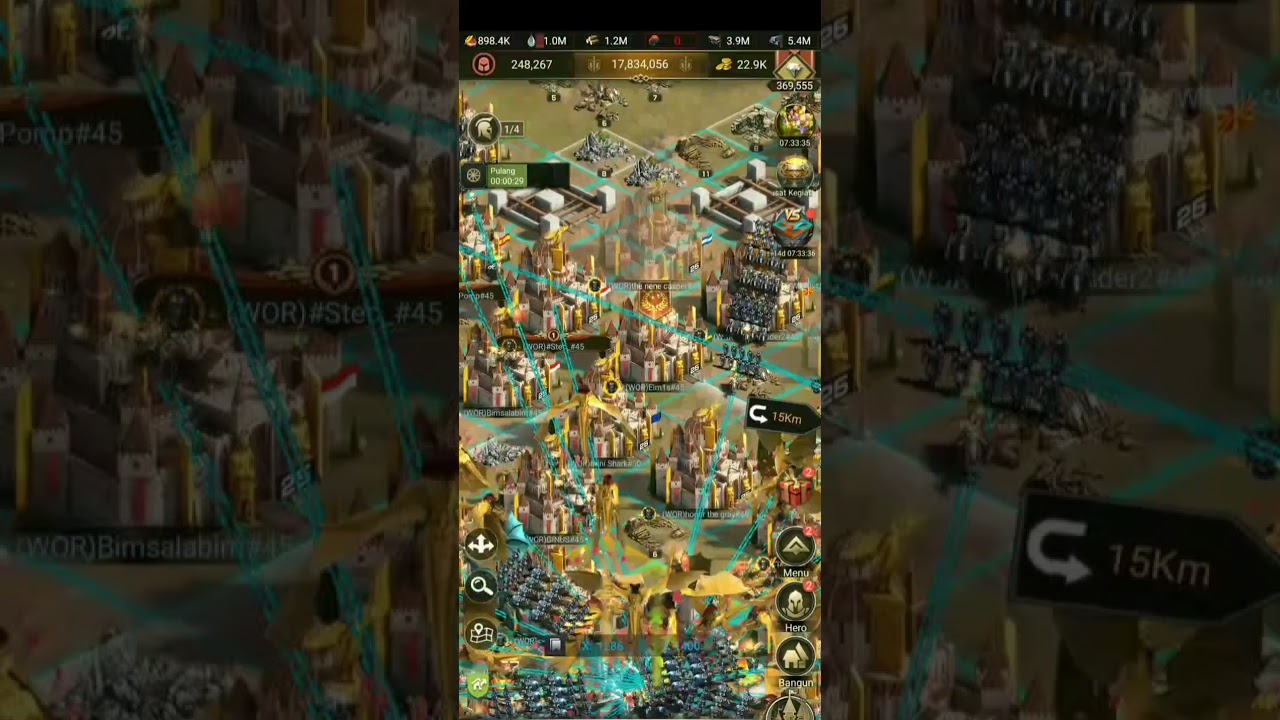 Event musim Eden X Rising - Kota Kecil Lv 3, ROE