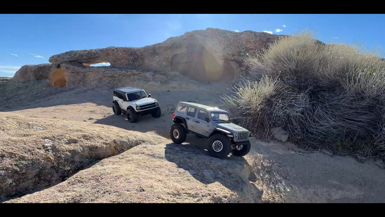 Traxxas TRX4 Bronco & Axial SCX10 III Wrangler Scale RC Crawler Adventure
