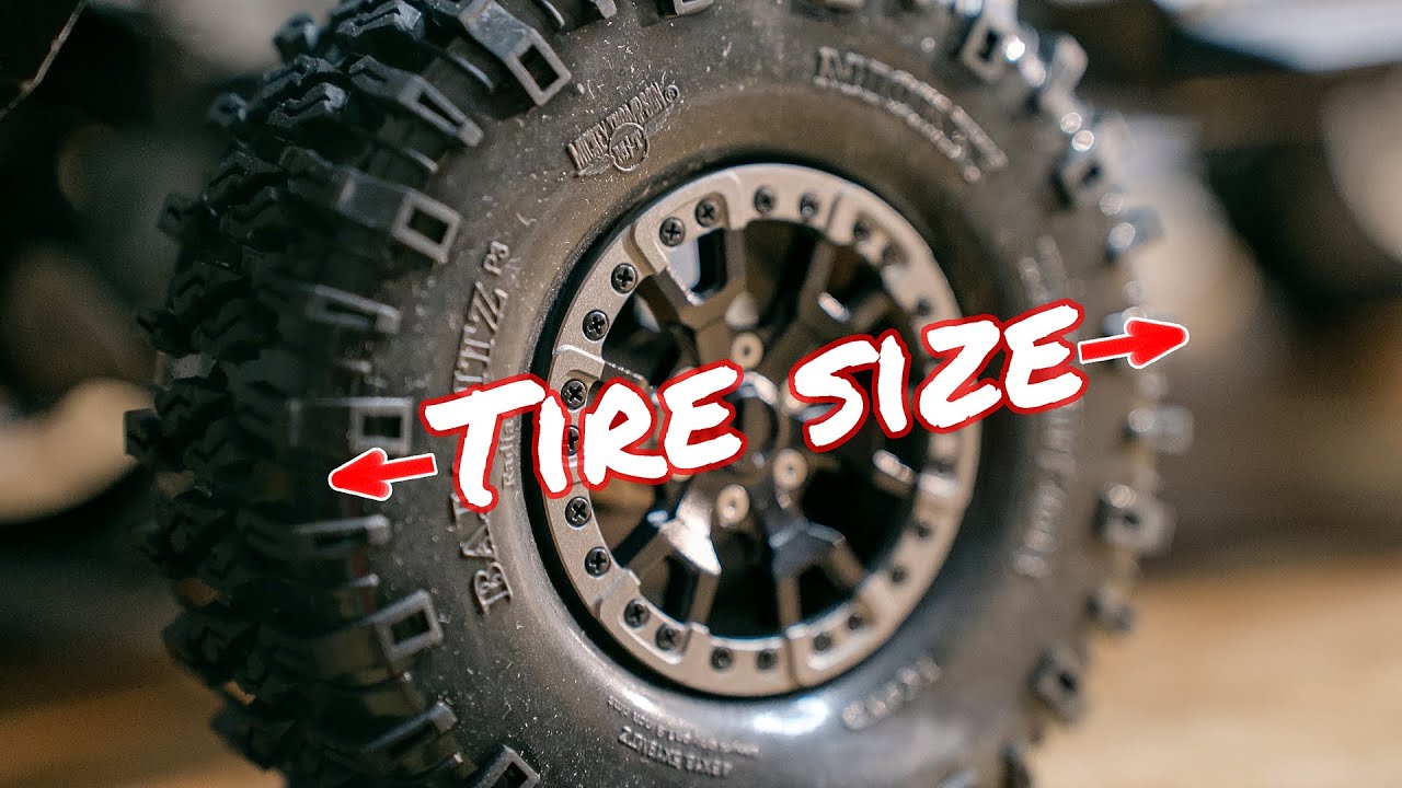 Tire SIZE TRX4 Bronco 