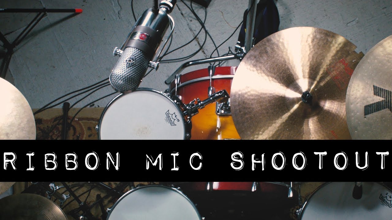 Ribbon Mic Shootout - 9 Mono Ribbons for Drum Overhead