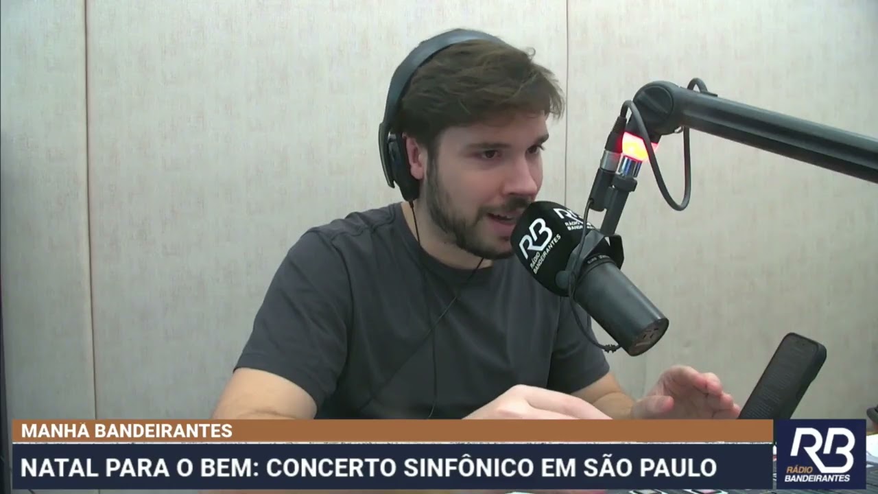 Concerto natalino na Pra&ccedil;a Charles Miller ter&aacute; Andrea Bocelli e Simone| Manh&atilde; Bandeirantes
