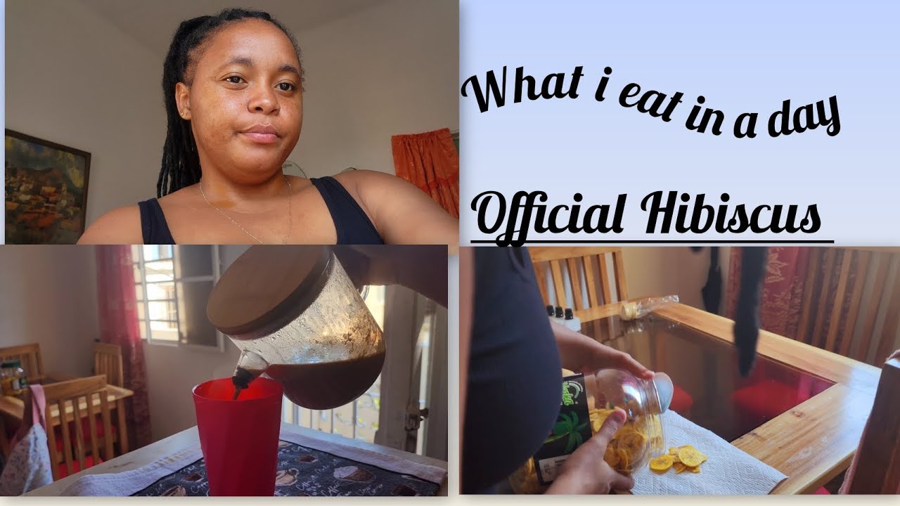 What i eat in a day- chocolate/plantain chips ETC II Official Hibiscus