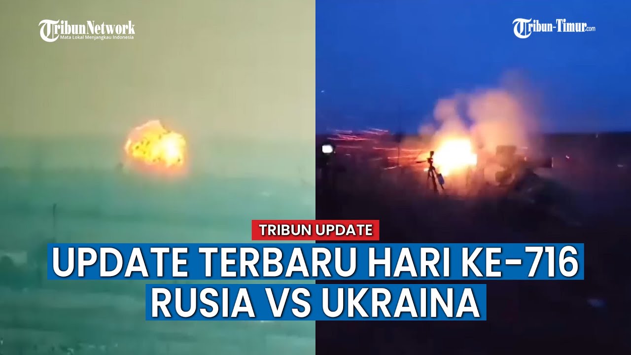 UPDATE HARI KE-716 Perang Rusia vs Ukraina, ATGM Rusia Buat Markas Ukraina Porak-poranda