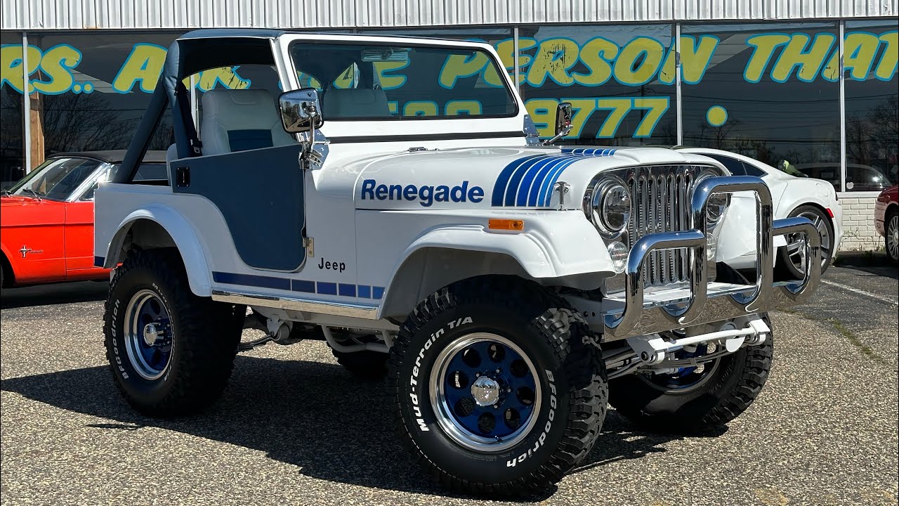 BRIANS AUTO CENTER: WORLDS CLEANEST 1977 Jeep CJ-5 FRAME OFF RESTORATION