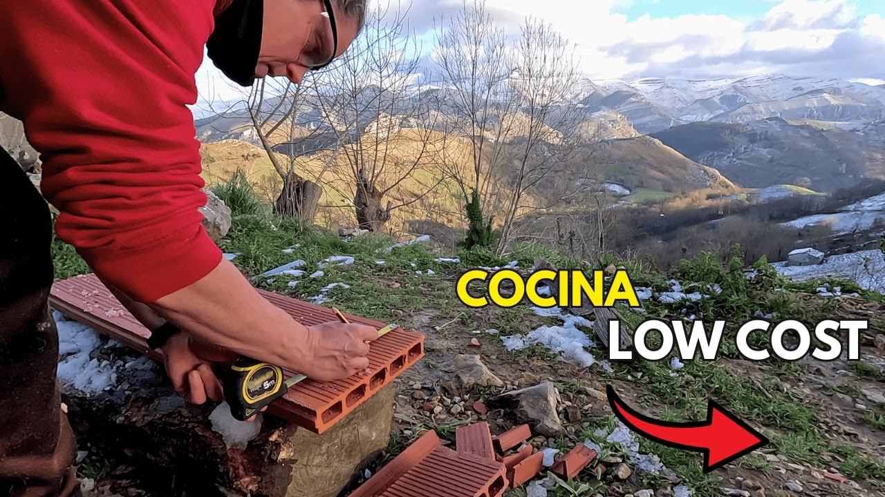 123-🏡MONTAMOS los MUEBLES e instalamos el FREGADERO ⛏️ Rehabilitación CABAÑA de PIEDRA