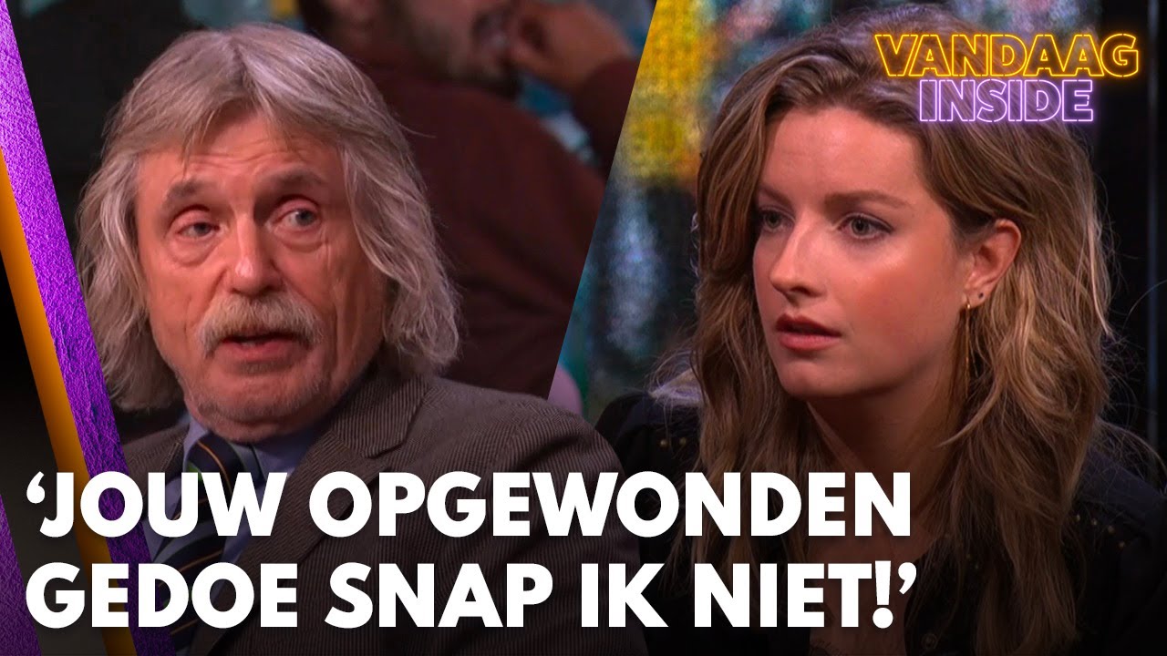 Johan tegen Merel: 'Ik snap jouw opgewonden gedoe niet!' | VANDAAG INSIDE