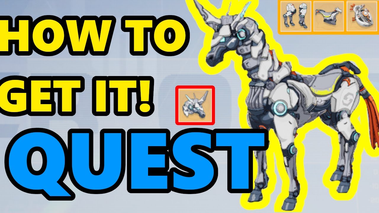 How To Get ALL Parts For Unicorn/Monocross! Tower Of Fantasy! Mount Guide!