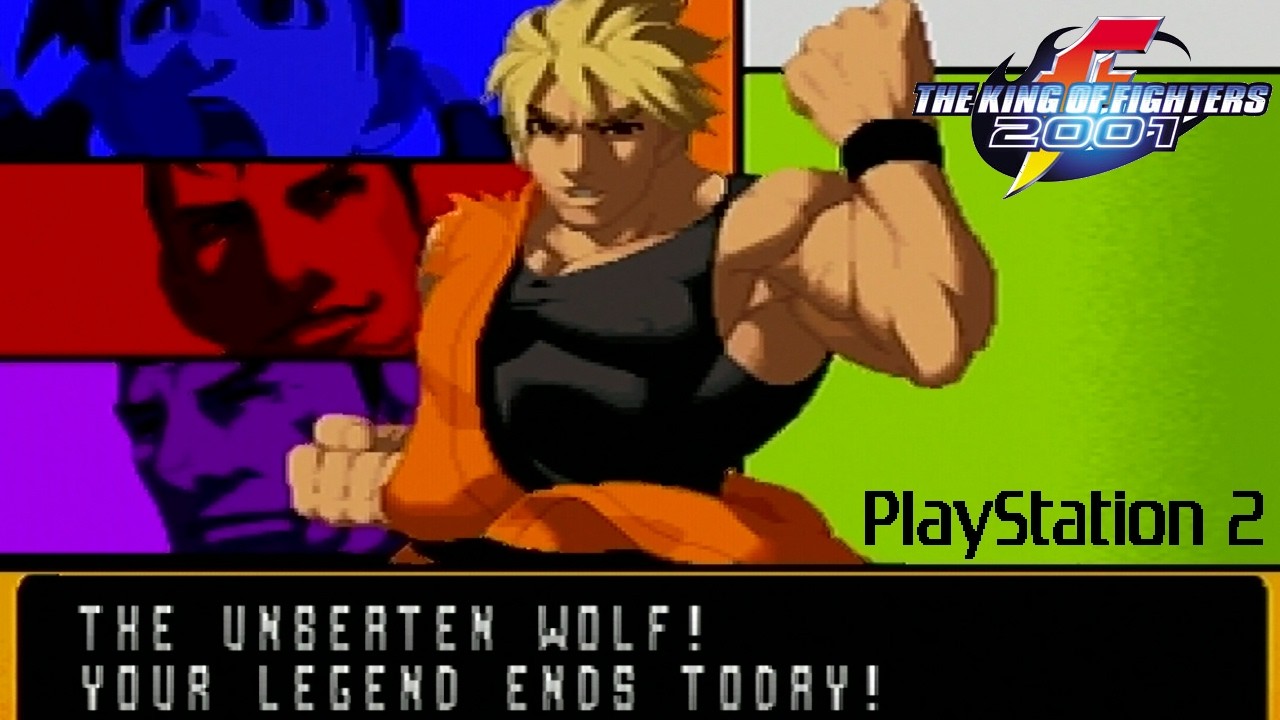 The King of Fighters 2001 playthrough (PS2) (1CC)
