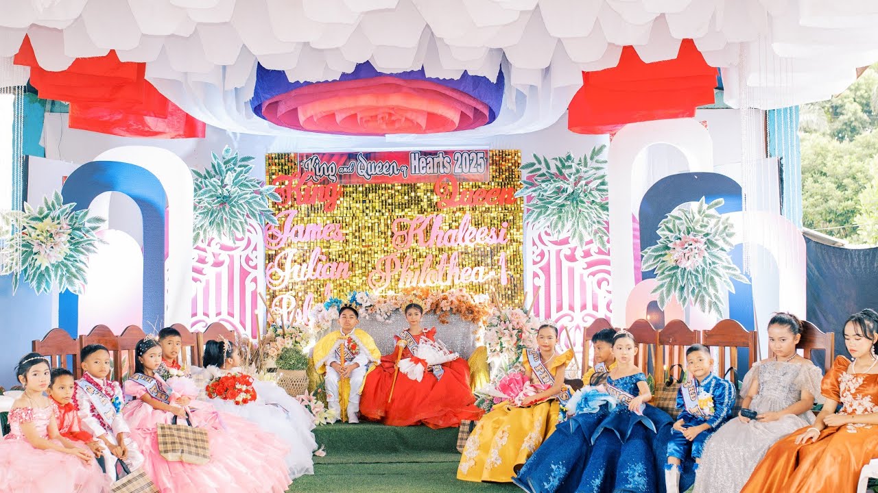 King and Queen of Hearts 2025 Pre-ceremonial Shoot
