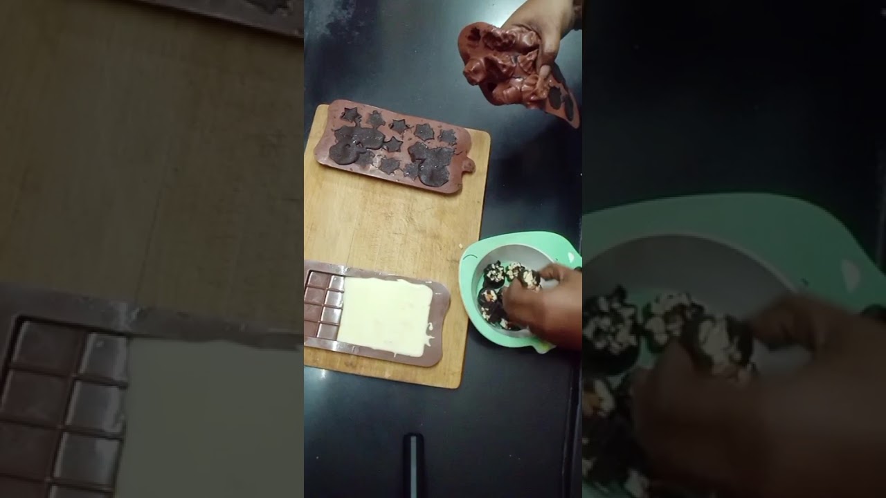 ❣️Homemade Chocolates🍫😋❣️Easy and quick method..