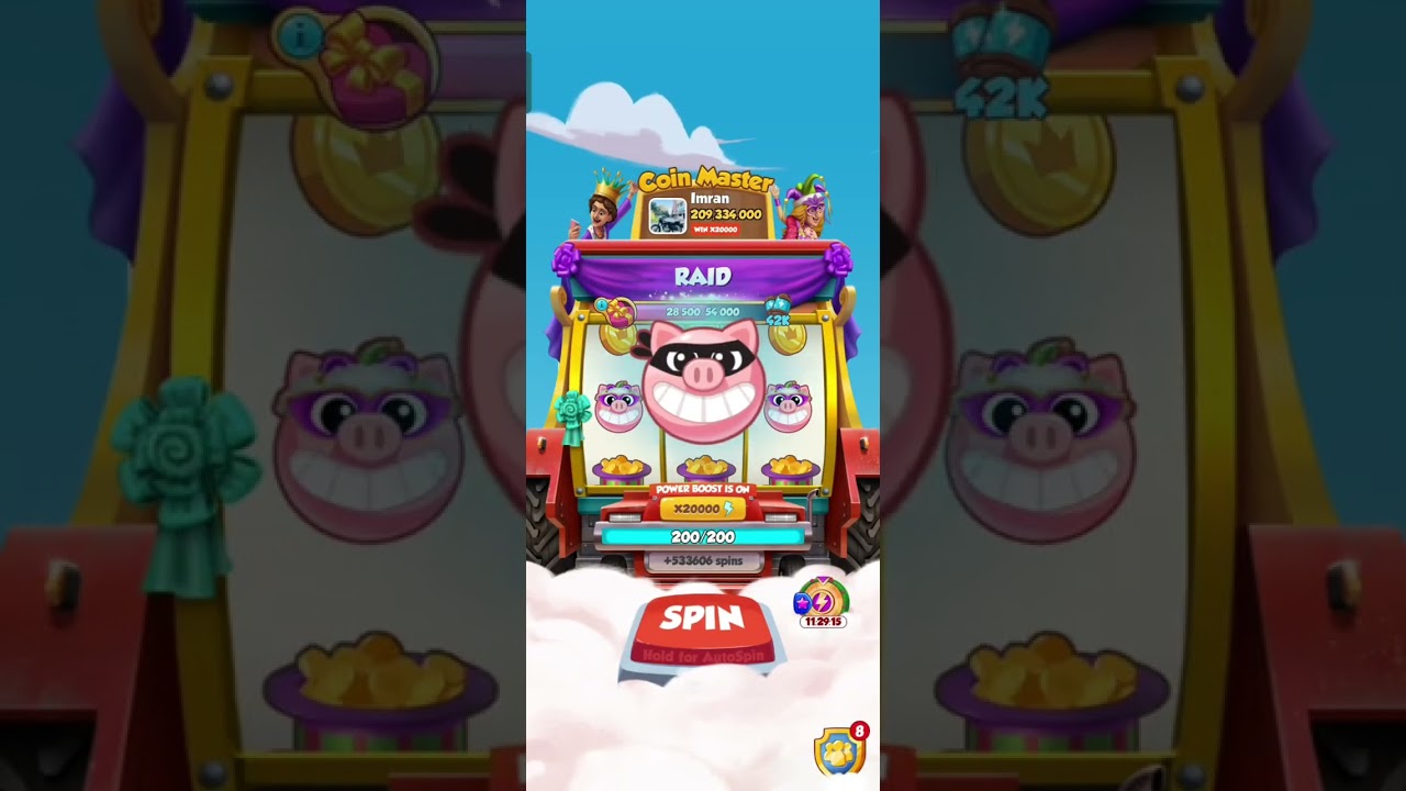 Coin Master new 10 symbol event 20k outo gameplay ✅