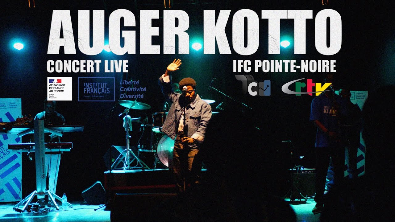 Auger Kotto - Némédi  (live IFC Pointe-Noire 🇨🇬)