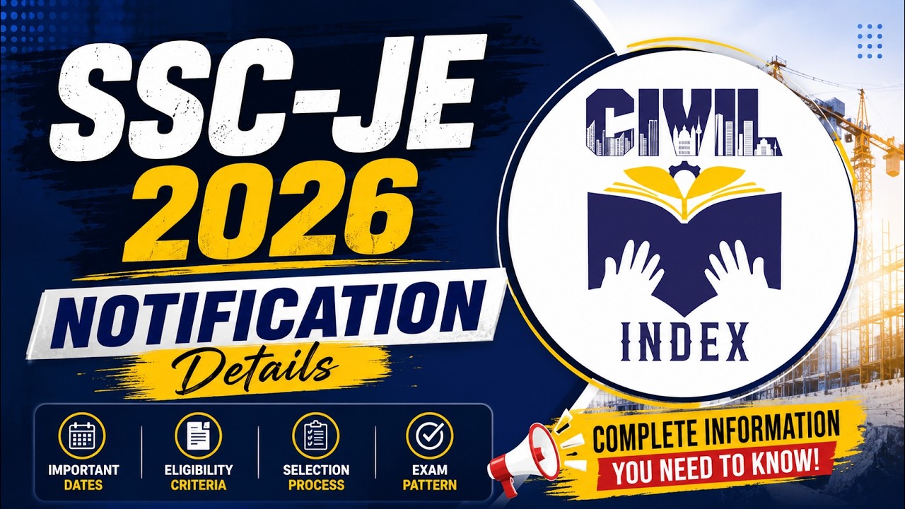 SSC JE 2026: 1748 VACANCIES 😱 | Complete Notification Analysis | Important Dates | Eligibility