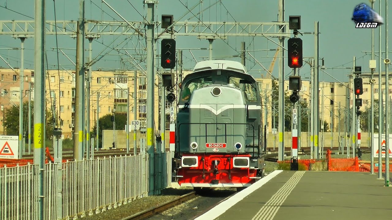 LDH1250 - 80-0483-0 la Manevra/Shunting in Gara Arad Station - 04 September 2015