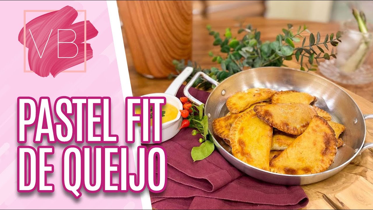 Aprenda a fazer PASTEL FIT de queijo delicioso com 4 INGREDIENTES - Você Bonita (16/11/2023)