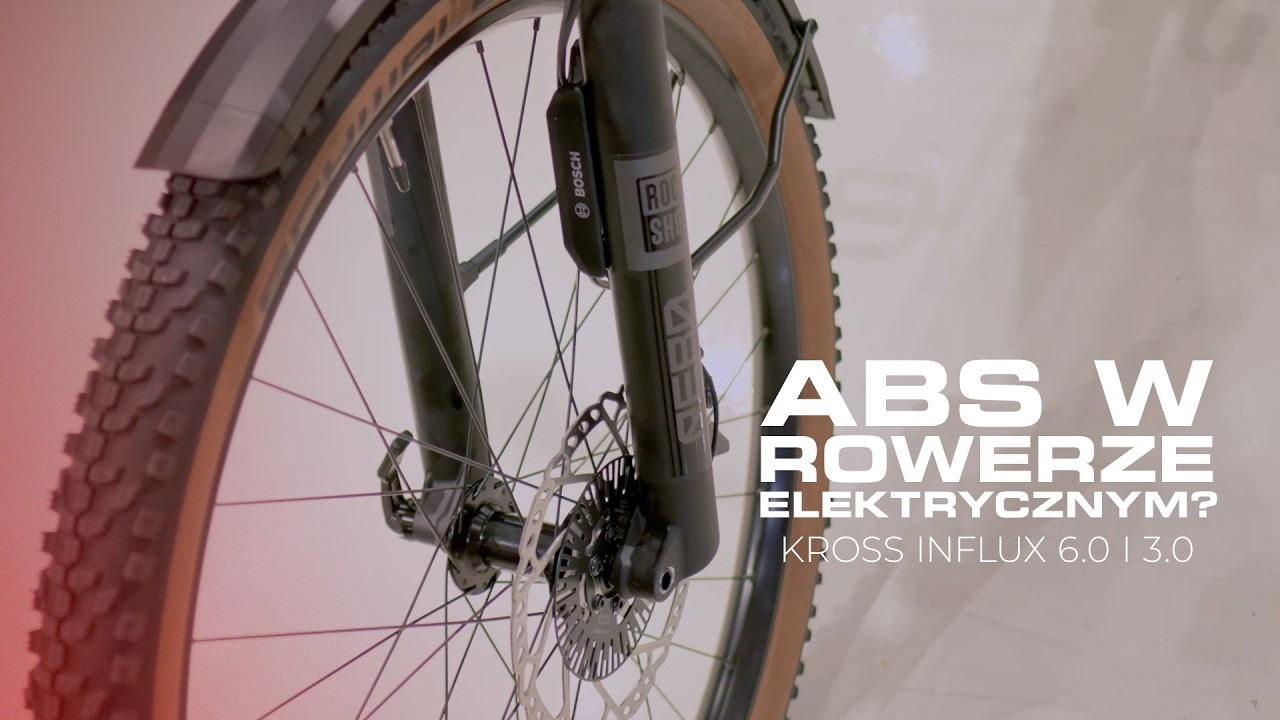 ABS w rowerze elektrycznym? Mega wyposażone rowery z serii Influx czyli Kross Influx SUV 6.0 i 3.0