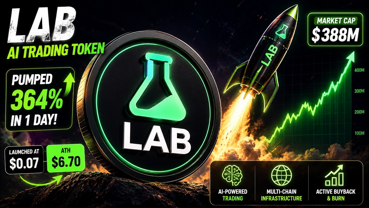 LAB Token 2025 &mdash; The AI Trading Coin That Pumped 364% in ONE Day | Full Review #LABToken #LABCrypto