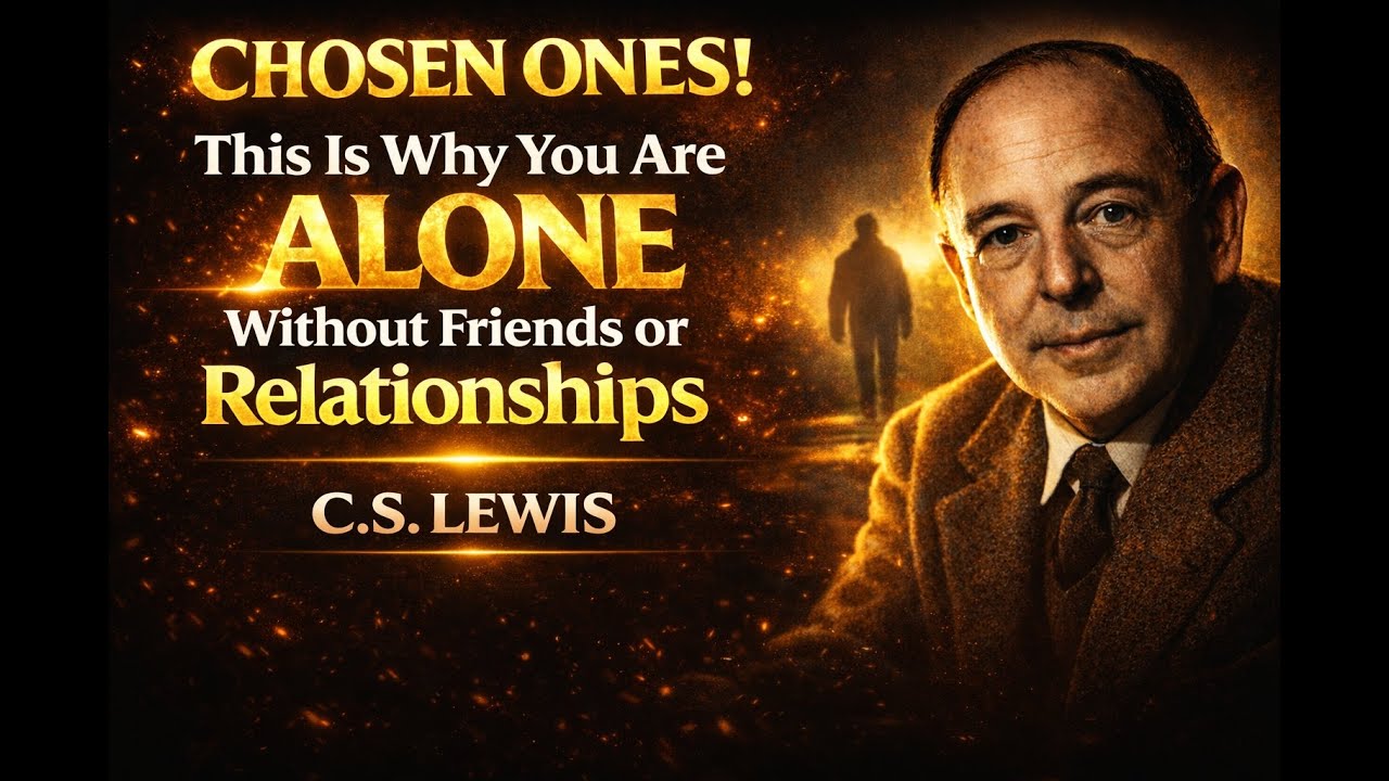 CHOSEN ONES! This Is Why You Are ALONE Without Friends or Relationships | CS Lewis Hub