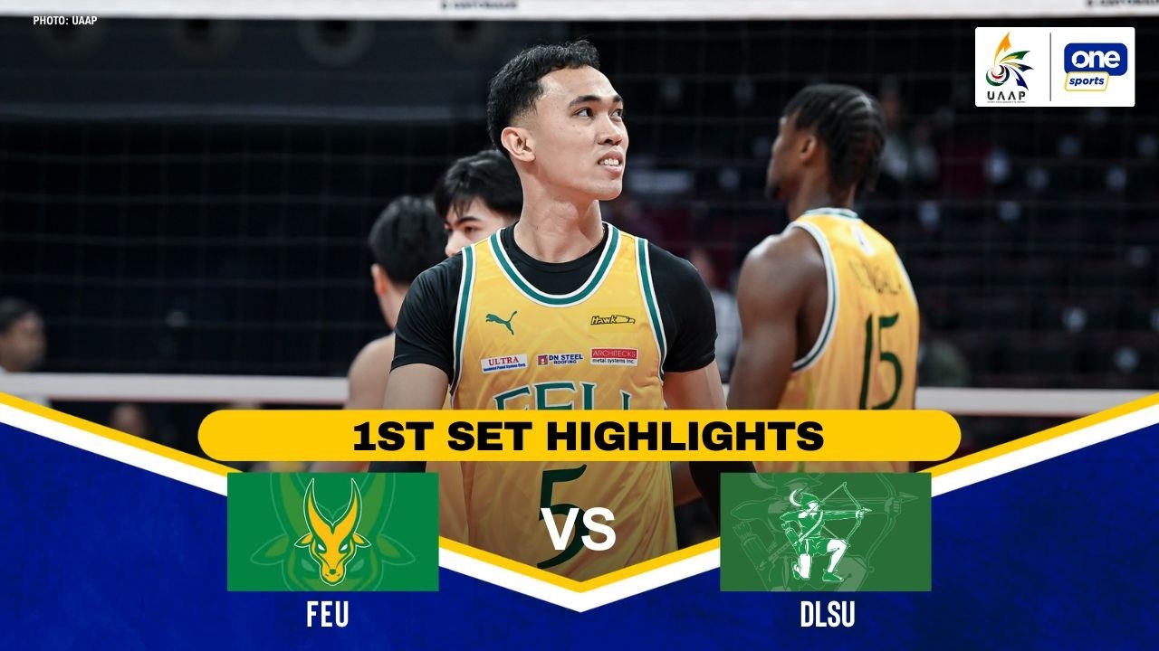 FEU vs DLSU | SET 1 HIGHLIGHTS | UAAP SEASON 88 MEN&rsquo;S VOLLEYBALL | APR 8, 2026
