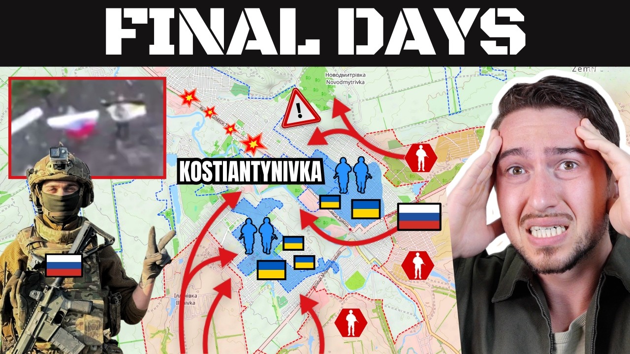 Russian BREAKTHROUGH in Kostiantynivka!