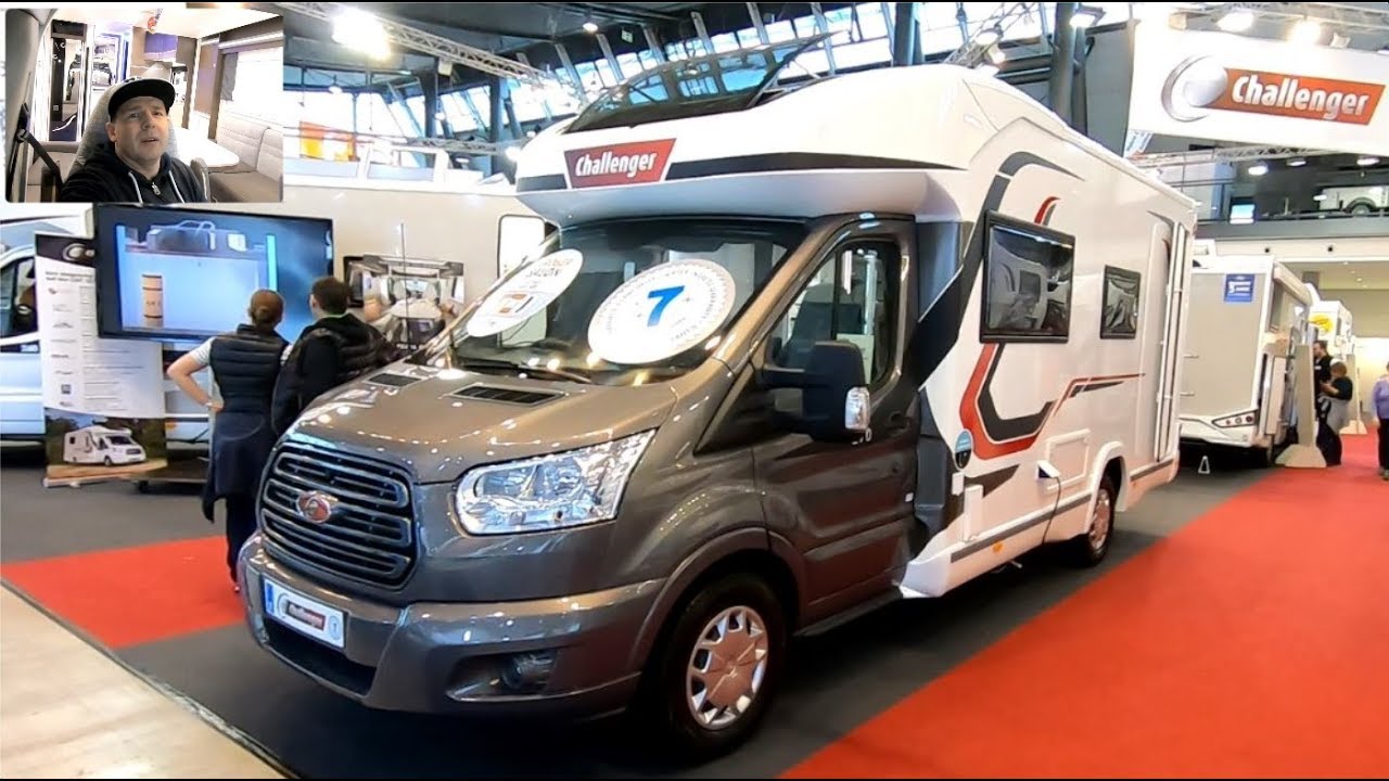 Challenger Mageo 270 compact RV Camper Van Camping car Ford Transit walkaround and interior V1013